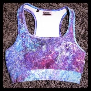 Gymshark galaxy sports bra